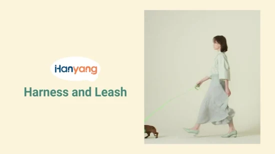 Hanyang Новое поступление 2023 года, производитель шлейки для собак, пастельная дышащая шлейка для домашних животных без тяги, регулируемая шлейка для собак